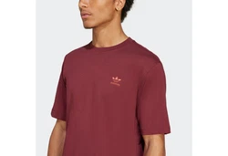 adidas Originals T-Shirt Trefoil Essentials Dunkelrot/Bordeaux/Rot