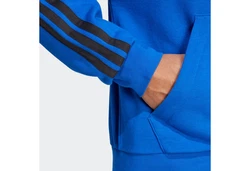 adidas Sportswear Kapuzensweatshirt Essentials 3S FT FZ HD Blau/Hellblau