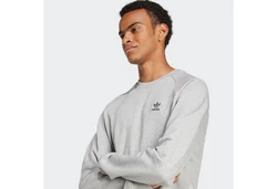 adidas Originals Sweatshirt Trefoil Essentials Grau/Hellgrau