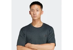 ADIDAS PERFORMANCE Sporthose/ Sportshirt/ Funktionsshirt 'Gym+' Dunkelgrau/Grau/Dunkelgrün/Dunkelblau/Hellgrau