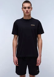 NAPAPIJRI T-Shirt 'S-IAATO' Schwarz/Dunkelblau
