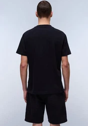 NAPAPIJRI T-Shirt 'S-IAATO' Schwarz/Dunkelblau
