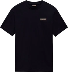 NAPAPIJRI T-Shirt 'S-IAATO' Schwarz/Dunkelblau