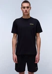 NAPAPIJRI T-Shirt 'S-IAATO' Schwarz/Dunkelblau