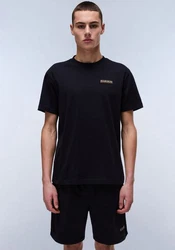 NAPAPIJRI T-Shirt 'S-IAATO' Schwarz/Dunkelblau