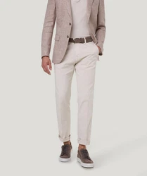 Pierre Cardin Chinohose PC-Castres Four-Pocket Style Khaki/Beige/Creme/Weiß/Braun