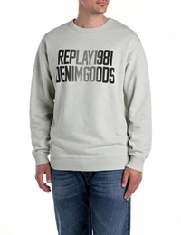 Sweatshirt mit Frontprint