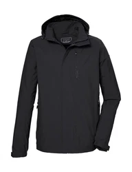 Killtec Outdoorjacke KOS 52 MN JCKT Schwarz/Dunkelgrau/Grau