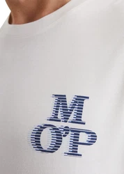 Marc O'Polo T-Shirt Weiß/Creme/Hellblau/Dunkelblau/Rot