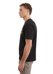 Marc O'Polo T-Shirt Schwarz/Grau/Khaki/Dunkelblau