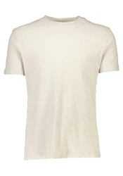 LINDBERGH T-Shirt Weiß/Khaki/Beige