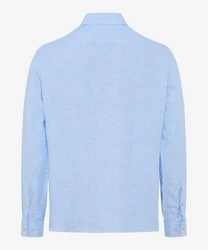 Brax Langarmhemd Style DIRK Hellblau/Blau