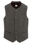 Spieth & Wensky T-Shirt DAVID Hellgrau/Dunkelgrau/Bordeaux/Grau/Schwarz