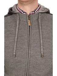 Maddox Trachtenstrickjacke BRUNECK Hellgrau/Grau/Dunkelgrau
