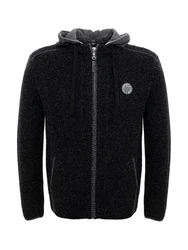 Spieth & Wensky Trachtenstrickjacke Echo (432150-1003) Schwarz/Dunkelgrau