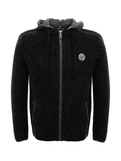 Spieth & Wensky Trachtenstrickjacke Echo (432150-1003) Schwarz/Dunkelgrau