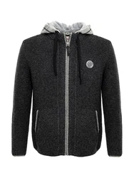 Spieth & Wensky Trachtenstrickjacke Echo (432150-1003) Dunkelgrau/Grau/Schwarz