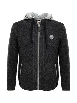 Spieth & Wensky Trachtenstrickjacke Echo (432150-1003) Dunkelgrau/Grau/Schwarz