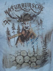 MarJo T-Shirt GUIDO Hellblau/Blau