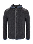 Spieth & Wensky Trachtenstrickjacke NABOR Dunkelblau/Grau/Dunkelgrau