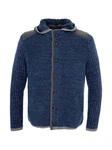 Spieth & Wensky Trachtenstrickjacke NABOR Blau/Dunkelblau/Grau