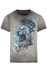 Hangowear Trachtenshirt ZACHY BAVARIA dunkelgrau