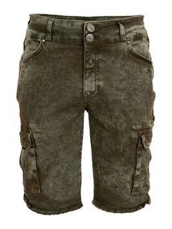 Hangowear Trachtenjeans Hector Cargo Dunkelgrün/Khaki/Grün