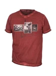 MarJo T-Shirt THEODOR Rot/Braun/Dunkelrot/Bordeaux