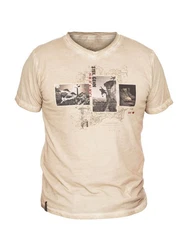 MarJo T-Shirt THEODOR Khaki/Beige/Braun