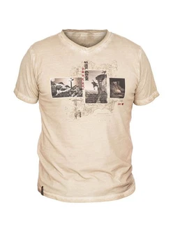 MarJo T-Shirt THEODOR Khaki/Beige/Braun