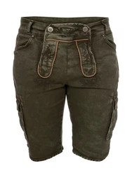 Hangowear Trachtenjeans RALKO Dunkelgrün/Khaki/Grün