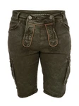 Hangowear Trachtenjeans RALKO Dunkelgrün/Khaki/Grün