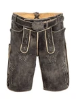 Maddox Trachtenlederhose HERMANN Khaki/Schwarz/Beige/Dunkelgrau/Grau/Braun