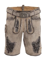 Maddox Trachtenlederhose KAUTSEE Beige/Braun/Khaki