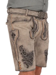 Maddox Trachtenlederhose KAUTSEE Beige/Braun/Khaki