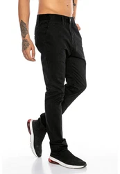 RedBridge Chinohose Stilvolle Freizeithose Schwarz/Khaki/Dunkelgrau