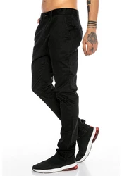 RedBridge Chinohose Stilvolle Freizeithose Schwarz/Khaki/Dunkelgrau