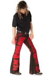 Comycom Schlaghose Herren rot/schwarz