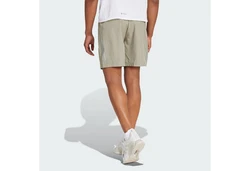 adidas Performance Sweatshorts GYM+ TRAINING 3-STREIFEN WOVEN SHORTS Khaki/Dunkelgrün/Beige