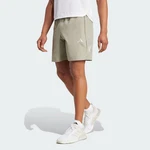 adidas Performance Sweatshorts GYM+ TRAINING 3-STREIFEN WOVEN SHORTS Khaki/Dunkelgrün/Beige