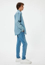 Skinny-fit-Jeans Normale Leibhhe Skinny