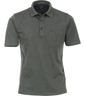 CASAMODA Poloshirt Polo-Shirt Dunkelgrün/Grün/Grau/Dunkelgrau