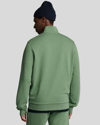 Lyle & Scott Sweatshirt 1/4 Zip Herren Dunkelgrün/Grün