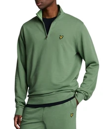Sweatshirt Herren, 100% Baumwolle, 1/4 Zip