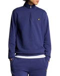 Lyle & Scott Sweatshirt 1/4 Zip Herren Dunkelblau/Blau/Lila