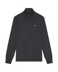 Lyle & Scott Sweatshirt 1/4 Zip Herren Dunkelgrau/Grau/Grün/Schwarz