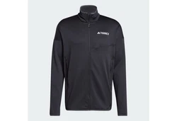 adidas TERREX Fleecejacke XPERIOR CLIMAWARM Schwarz/Hellgrau/Dunkelgrau/Hellblau