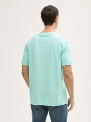 TOM TAILOR T-Shirt mit Print Grün/Türkis/Hellgrün