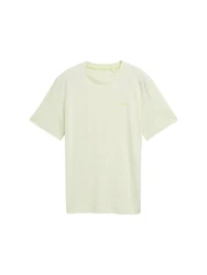 TOM TAILOR T-Shirt mit Logo-Print Hellgrün/Khaki/Grün