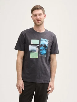 TOM TAILOR T-Shirt mit Foto-Print TOM TAILOR T-Shirt mit Foto-Print